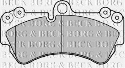 BORG & BECK bbp1973 -  Комплект тормозных колодок, дисковый тормоз